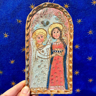 Announcement Panel to Mary
