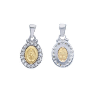 Miraculous medal silver... 2