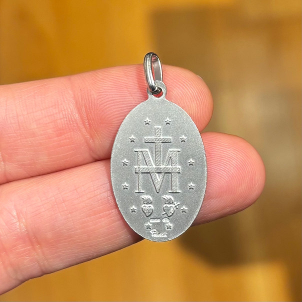 Medaglia Miracolosa conio argento 925