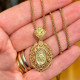 Miraculous lace medal