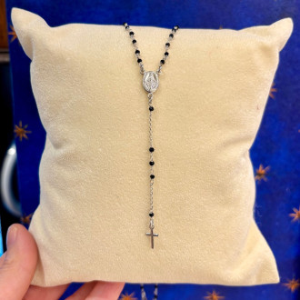 Rosario da collo argento e... 2