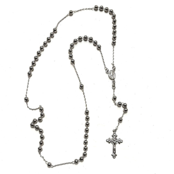 925 silver rosary mm 5