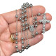925 silver rosary mm 5