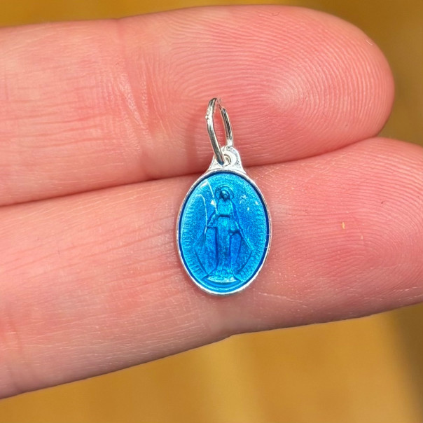 Medaglia Miracolosa smaltata