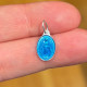 Original French enamel Miraculous Medal
