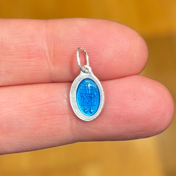 Medaglia Miracolosa smaltata