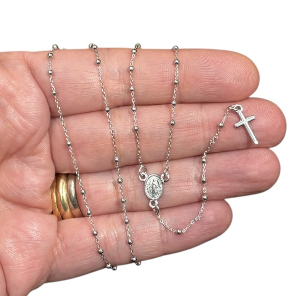 Small rosary necklace
