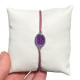 Colorful enamel Miraculous Medal bracelet