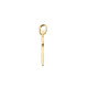 Solid smooth gold cross