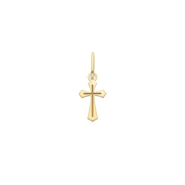 Essential Small 18K Gold Cross