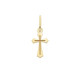 Croce in oro 18 carati Essential piccola