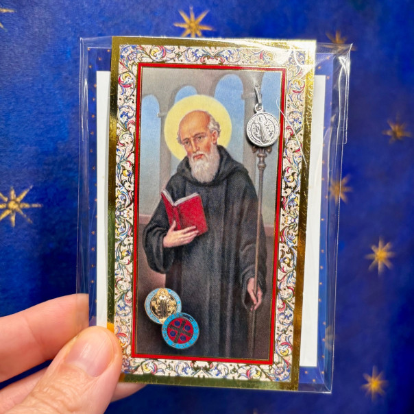 Small Saint Benedict medal