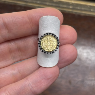 Saint Benedict silver medal... 2