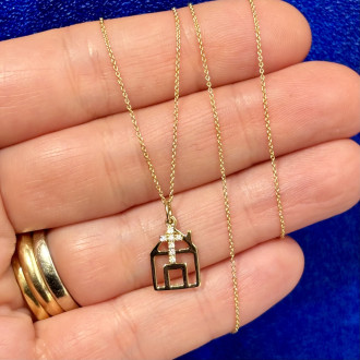 Living house in 18 kt gold... 2