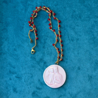 Madonna del Carmelo Puglia pink