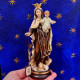 Madonna del Carmelo statua in legno