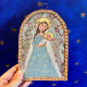 Madonna con bambino gres