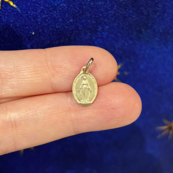 Original 18 carat gold Miraculous medal