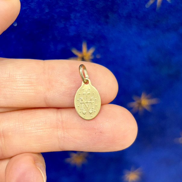 Original 18 carat gold Miraculous medal