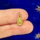 Miraculous medal in original 18K gold