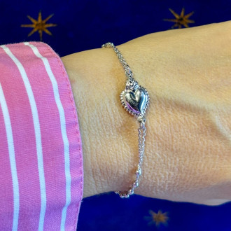 Bracciale rosario Sacro Cuore 2