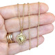 Necklace pizzo Holy Heart