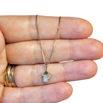 Micro angel necklace in 925... 2